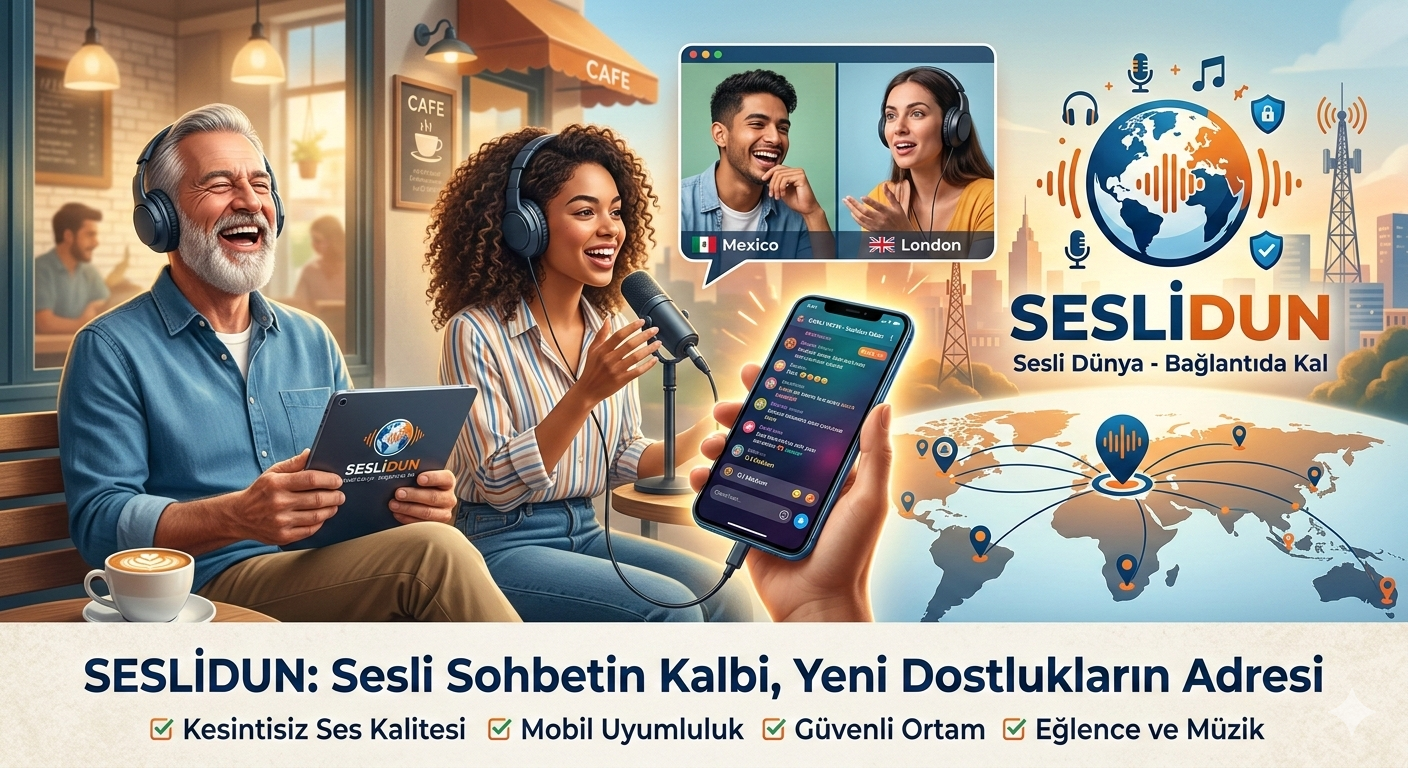 Sesli Sohbetin Kalbi: Seslidun ile Yeni Nesil İletişim