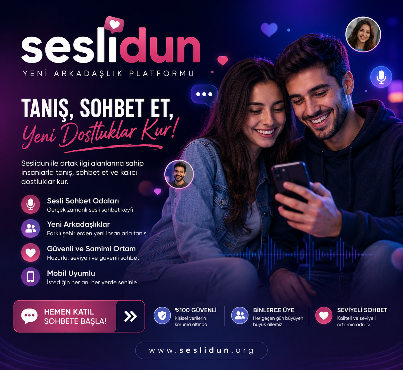Her cihazdan özgürce bağlan
