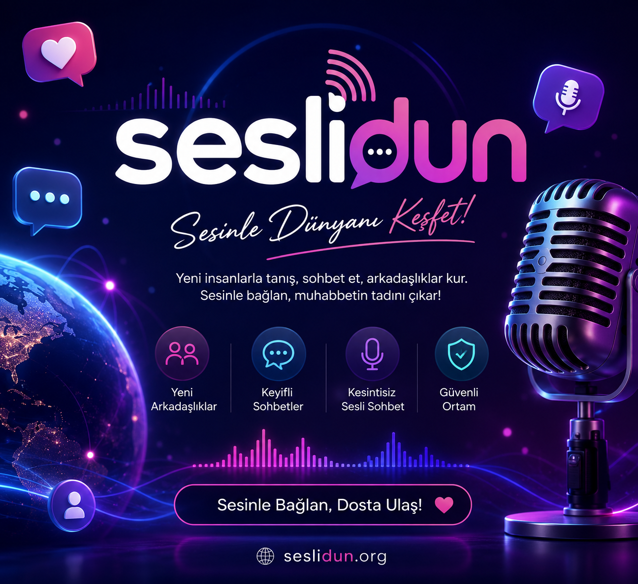 Sohbet etmek için daha iyi bir alan